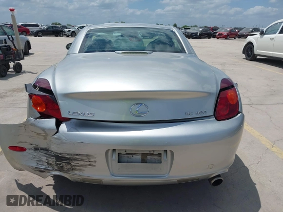2002 Lexus SC 430 с VIN JTHFN48Y420001389, выставлен на аукционе IAAI как лот 42438710 с пробегом 110 092 миль миль и . История ставок и продаж доступна на DreamBid. Изображение 17.