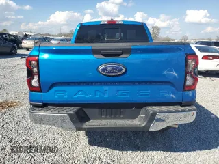 2024 Ford Ranger XLT with VIN 1FTER4GH1RLE01261, listed as a Copart auction lot 44489655 with 6,885 mi miles and Salvage Title. Bid and sale history available at carsss.com. Image 6.