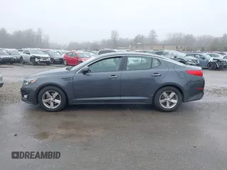 2015 Kia Optima LX with VIN KNAGM4A73F5625605, listed as a IAAI auction lot 41924411 with 104,153 mi miles. Bid and sale history available at carsss.com. Image 14.