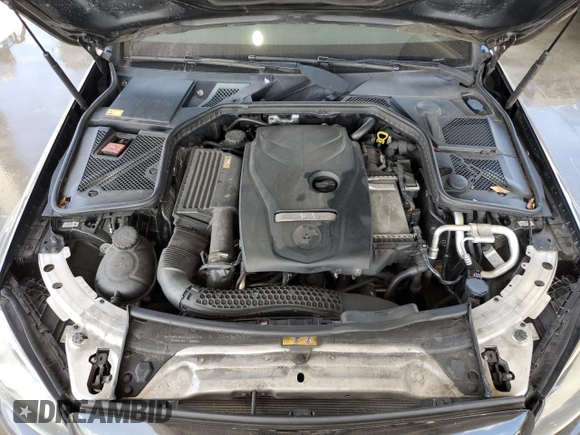 2015 Mercedes-Benz C 300 with VIN 55SWF4JB2FU061794, listed as a Copart auction lot 45213825 with 154,210 mi miles and Salvage Title. Bid and sale history available at carsss.com. Image 11.