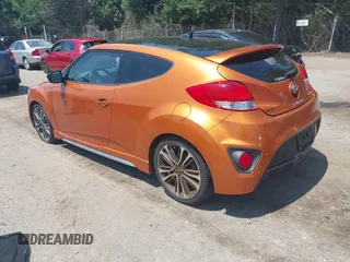 2016 Hyundai Veloster Turbo with VIN KMHTC6AE6GU273220, listed as a IAAI auction lot 42729369 with 103,933 mi miles and . Bid and sale history available at DreamBid. Image 3.