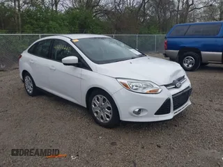 2012 Ford Focus SE with VIN 1FAHP3F21CL201889, listed as a IAAI auction lot 42070260 with 126,650 mi miles. Bid and sale history available at carsss.com. Image 1.