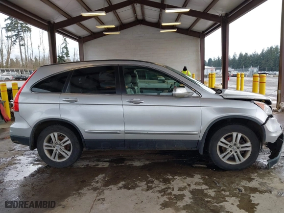 2010 Honda CR-V EX-L with VIN JHLRE4H77AC013459, listed as a IAAI auction lot 41589640 with 102,985 mi miles. Bid and sale history available at carsss.com. Image 13.