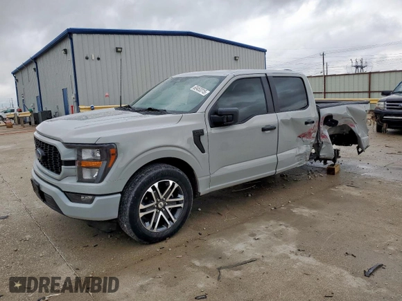2023 Ford F-150 XL with VIN 1FTEW1CP8PKD11810, listed as a Copart auction lot 60453315 with 83,312 mi miles and Salvage title. Bid and sale history available at DreamBid. Image 1.