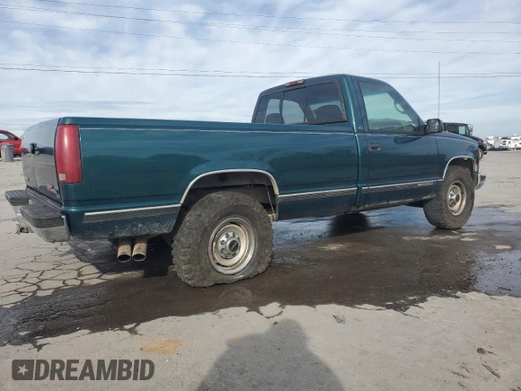 1997 GMC Sierra 1500 with VIN 1GTGC24JXVE524979, listed as a Copart auction lot 79087634 with 170,567 mi miles and Salvage Title. Bid and sale history available at DreamBid. Image 3.