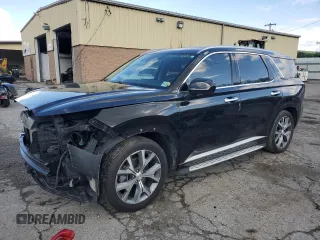 2021 Hyundai Palisade Limited z VIN KM8R5DHE4MU222941, wystawiony jako Copart lot #56713175 z przebiegiem 60 365 mil mil oraz Szkoda całkowita • Salvage title. Historia ofert i sprzedaży dostępna na DreamBid. Obrazek 1.