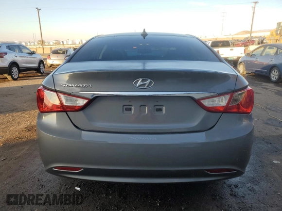 2013 Hyundai Sonata GLS with VIN 5NPEB4AC3DH656167, listed as a Copart auction lot 81725704 with Not Provided miles and Non Repairable. Bid and sale history available at carsss.com. Image 6.