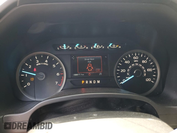 2020 Ford F-150 XL with VIN 1FTEW1EP7LKD22529, listed as a Copart auction lot 56946115 with 89,677 mi miles and Salvage title. Bid and sale history available at DreamBid. Image 9.