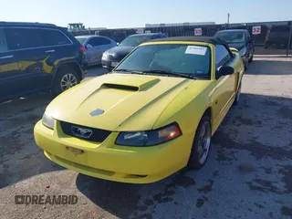 2001 Ford Mustang GT Deluxe with VIN 1FAFP45X91F260971, listed as a IAAI auction lot 41966912 with 1 mi miles. Bid and sale history available at carsss.com. Image 6.
