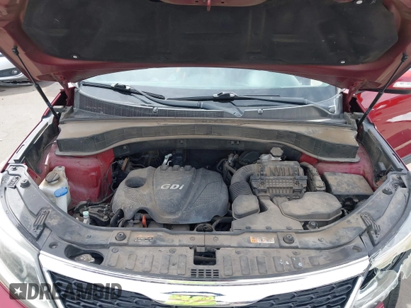 2015 Kia Sorento LX with VIN 5XYKT4A62FG618479, listed as a IAAI auction lot 41934079 with 107,747 mi miles. Bid and sale history available at carsss.com. Image 10.