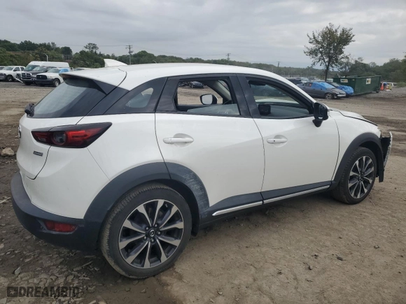 2019 Mazda CX-3 Grand Touring with VIN JM1DKFD7XK0430692, listed as a Copart auction lot 74738574 with 66,205 mi miles and Clean Title. Bid and sale history available at carsss.com. Image 3.