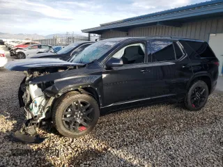2021 Chevrolet Traverse Premier with VIN 1GNEVKKW5MJ242343, listed as a Copart auction lot 74716704 with 0 mi miles and Salvage Title. Bid and sale history available at carsss.com. Image 1.