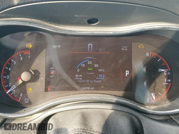 2015 Dodge Durango Limited with VIN 1C4RDJDG7FC723070, listed as a Copart auction lot 47795875 with 162,795 mi miles and Salvage Title. Bid and sale history available at carsss.com. Image 9.
