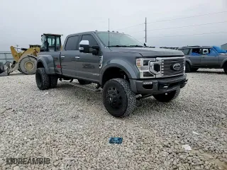 2022 Ford Super Duty F-450 DRW XL with VIN 1FT8W4DT8NEC09929, listed as a Copart auction lot 46081755 with 32,915 mi miles and Salvage Title. Bid and sale history available at carsss.com. Image 11.