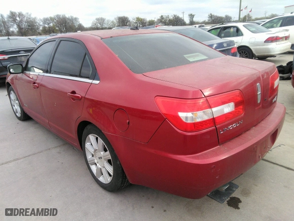 2008 Lincoln MKZ with VIN 3LNHM26TX8R643810, listed as a IAAI auction lot 41735436 with 155,144 mi miles. Bid and sale history available at carsss.com. Image 3.