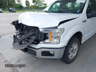 2018 Ford F-150 XL with VIN 1FTMF1CP7JKE12307, listed as a IAAI auction lot 42722428 with 228,606 mi miles and . Bid and sale history available at DreamBid. Image 6.