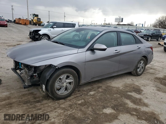 2024 Hyundai Elantra SE with VIN KMHLL4DG0RU730916, listed as a Copart auction lot 47257425 with 24,036 mi miles and Salvage Title. Bid and sale history available at DreamBid. Image 1.