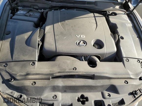 2010 Lexus IS 250 with VIN JTHBF5C28A5125252, listed as a Copart auction lot 53668105 with 147,141 mi miles and Salvage Title. Bid and sale history available at carsss.com. Image 11.