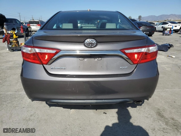 2015 Toyota Camry XLE with VIN 4T1BF1FK7FU885154, listed as a Copart auction lot 44791635 with 0 mi miles and Salvage Title. Bid and sale history available at carsss.com. Image 6.
