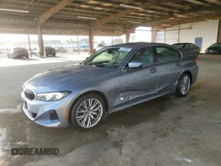 2024 BMW 3 Series 330i with VIN 3MW69FF00R8E02031, listed as a Copart auction lot 52563735 with 31,889 mi miles and Clean Title. Bid and sale history available at carsss.com. Image 1.