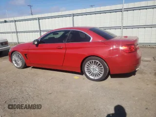 2015 BMW 4 Series 428i z VIN WBA3V5C59FP752781, wystawiony jako Copart lot #46168715 z przebiegiem 181 205 mil mil oraz Szkoda całkowita • Salvage title. Historia ofert i sprzedaży dostępna na DreamBid. Obrazek 2.