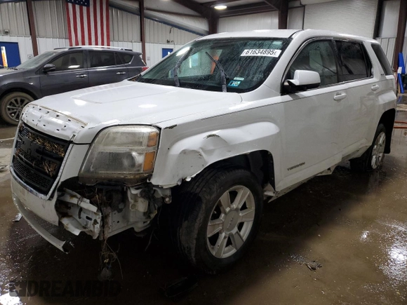 2012 GMC Terrain SLE-1 with VIN 2GKFLREK4C6173682, listed as a Copart auction lot 61634895 with 154,887 mi miles and Salvage title. Bid and sale history available at DreamBid. Image 1.