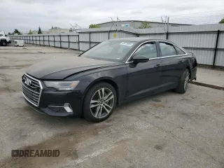 2023 Audi A6 Premium with VIN WAUD3BF28PN028698, listed as a Copart auction lot 53673885 with 42,715 mi miles and Salvage title. Bid and sale history available at DreamBid. Image 1.
