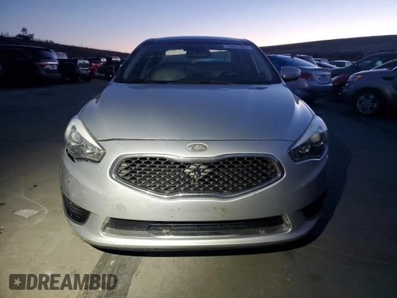 2016 Kia Cadenza Premium with VIN KNALN4D7XG5212654, listed as a Copart auction lot 75667623 with 0 mi miles and Salvage Title. Bid and sale history available at carsss.com. Image 5.