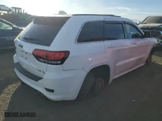 2015 Jeep Grand Cherokee SRT with VIN 1C4RJFDJ8FC687469, listed as a Copart auction lot 85270104 with 0 mi miles and Salvage Title. Bid and sale history available at carsss.com. Image 3.