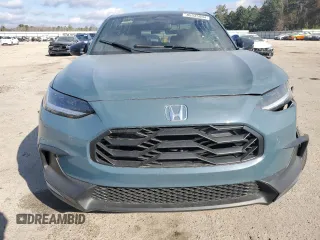 2023 Honda HR-V Sport with VIN 3CZRZ1H55PM711424, listed as a Copart auction lot 85535004 with 45,913 mi miles and Salvage Title. Bid and sale history available at carsss.com. Image 5.