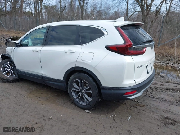 2020 Honda CR-V EX-L with VIN 2HKRW2H8XLH693842, listed as a IAAI auction lot 41920876 with 45,604 mi miles. Bid and sale history available at carsss.com. Image 3.