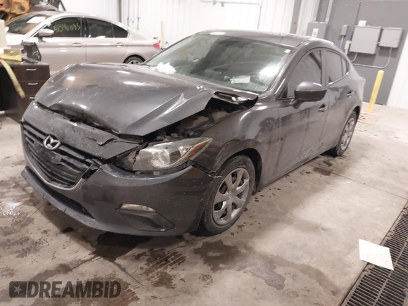 2016 Mazda 3 i Sport with VIN JM1BM1T79G1310065, listed as a IAAI auction lot 41347944 with 83,894 mi miles and . Bid and sale history available at DreamBid. Image 2.