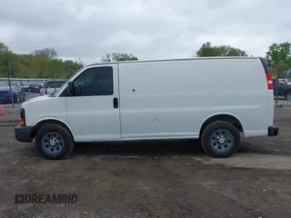 2010 Chevrolet Express Cargo with VIN 1GCUGADX0A1162118, listed as a IAAI auction lot 42162387 with 239,238 mi miles and . Bid and sale history available at DreamBid. Image 14.