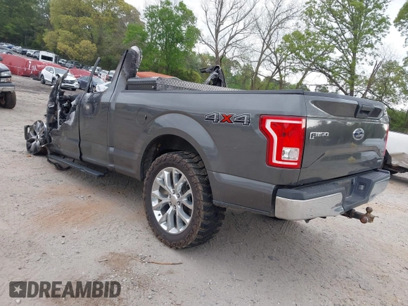 2015 Ford F-150 XLT with VIN 1FTFX1EG4FFD00552, listed as a IAAI auction lot 42040241 with 1 mi miles. Bid and sale history available at carsss.com. Image 3.