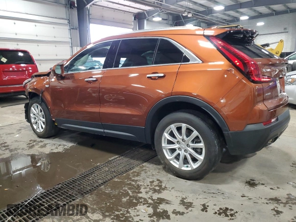 2019 Cadillac XT4 AWD Luxury with VIN 1GYFZBR44KF147644, listed as a Copart auction lot 42345385 with 50,919 mi miles and Salvage Title. Bid and sale history available at carsss.com. Image 2.