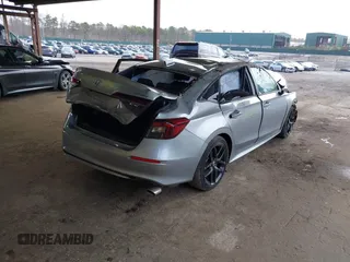 2025 Honda Civic Sport with VIN 2HGFE2F58SH541405, listed as a IAAI auction lot 42057054 with 5,000 mi miles and . Bid and sale history available at DreamBid. Image 4.