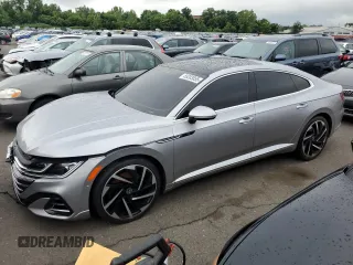 2021 Volkswagen Arteon SEL Premium R-Line with VIN WVWTR7AN9ME003042, listed as a Copart auction lot 59203055 with 80,363 mi miles and Salvage title. Bid and sale history available at DreamBid. Image 1.