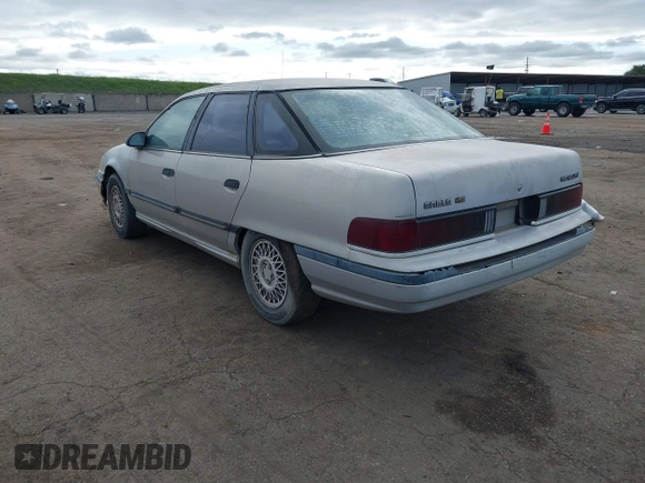 1991 Mercury Sable with VIN 1MECM50U6MG615570, listed as a IAAI auction lot 41742946 with 19,426 mi miles and . Bid and sale history available at DreamBid. Image 3.