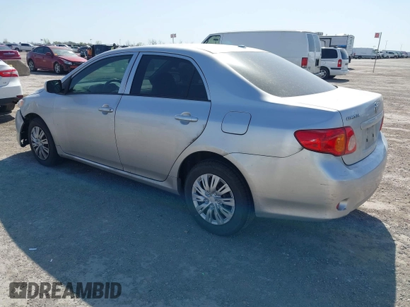 2010 Toyota Corolla with VIN JTDBU4EE1AJ069302, listed as a IAAI auction lot 41854288 with 196,844 mi miles. Bid and sale history available at carsss.com. Image 3.