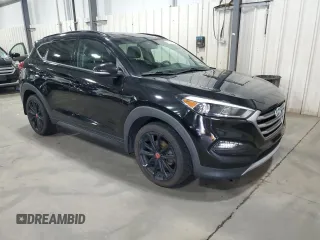 2017 Hyundai Tucson Sport with VIN KM8J3CA25HU534186, listed as a Copart auction lot 52207315 with 110,988 mi miles and Salvage Title. Bid and sale history available at DreamBid. Image 4.