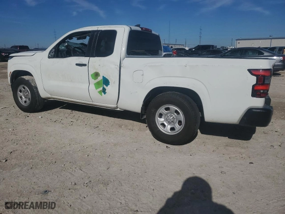 2024 Nissan Frontier S with VIN 1N6ED1CL2RN640228, listed as a Copart auction lot 87404644 with 8,696 mi miles and Salvage Title. Bid and sale history available at carsss.com. Image 2.