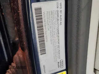 2007 Audi A4 2.0T z VIN WAUAF48H47K016976, wystawiony jako Copart lot #44541345 z przebiegiem 148 908 mil mil oraz Czysty tytuł • Clean title. Historia ofert i sprzedaży dostępna na DreamBid. Obrazek 12.
