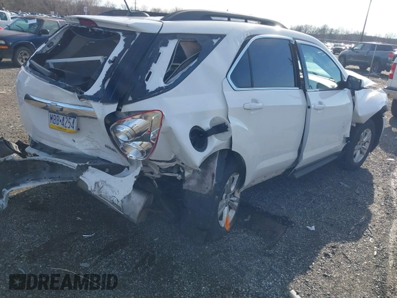 2015 Chevrolet Equinox LT with VIN 2GNALBEK9F6301648, listed as a IAAI auction lot 41205404 with 117,490 mi miles. Bid and sale history available at carsss.com. Image 4.