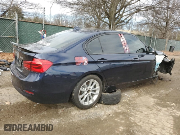 2016 BMW 3 Series 320i xDrive with VIN WBA8A3C54GK551746, listed as a Copart auction lot 44310405 with 77,137 mi miles and Salvage Title. Bid and sale history available at DreamBid. Image 3.