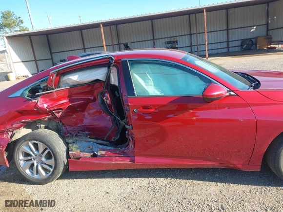 2018 Honda Accord Sedan LX 1.5T with VIN 1HGCV1F14JA054290, listed as a IAAI auction lot 41806379 with 57,006 mi miles. Bid and sale history available at carsss.com. Image 12.