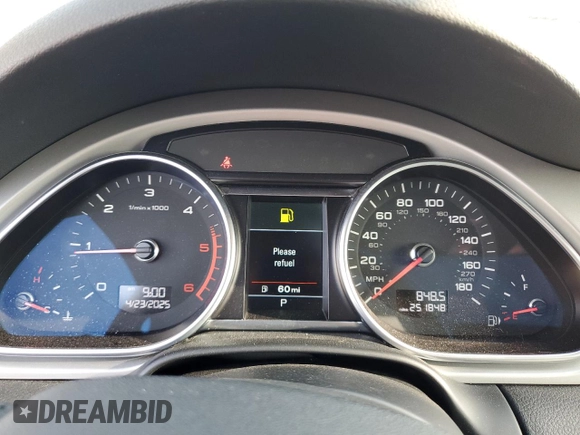 2015 Audi Q7 Premium Plus with VIN WA1LMAFE9FD019507, listed as a Copart auction lot 54137705 with 251,848 mi miles and Clean title. Bid and sale history available at DreamBid. Image 9.