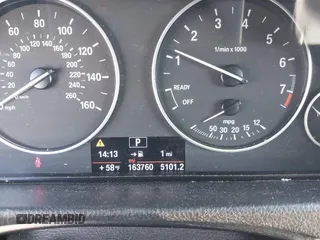 2014 BMW 3 Series 328i with VIN WBA3C1C55EK117180, listed as a IAAI auction lot 41389969 with 163,760 mi miles. Bid and sale history available at carsss.com. Image 15.