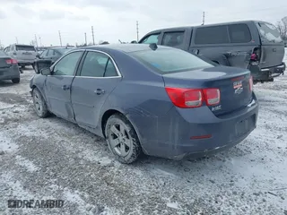 2013 Chevrolet Malibu LS with VIN 1G11B5SA5DF320945, listed as a IAAI auction lot 41620721 with 196,568 mi miles. Bid and sale history available at carsss.com. Image 3.