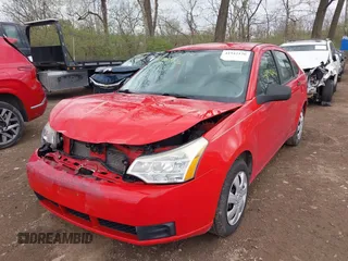 2008 Ford Focus S with VIN 1FAHP34N88W131777, listed as a IAAI auction lot 41942126 with 145,708 mi miles. Bid and sale history available at carsss.com. Image 17.