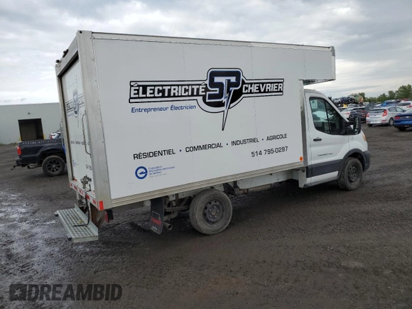 2020 Ford Transit with VIN 1FDBR5P87LKA53564, listed as a Copart auction lot 67913434 with 102,017 mi miles and Non Repairable. Bid and sale history available at DreamBid. Image 3.